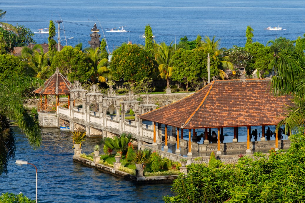Tirta Gangga, the water palace